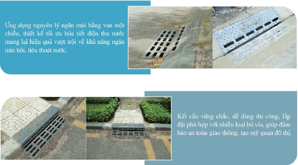 Sản phẩm hố ga ngăn mùi